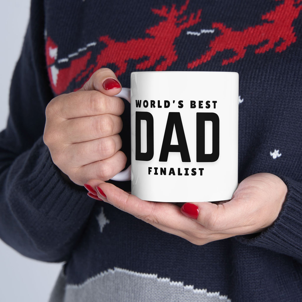World's Best Dad Finalist — Mug