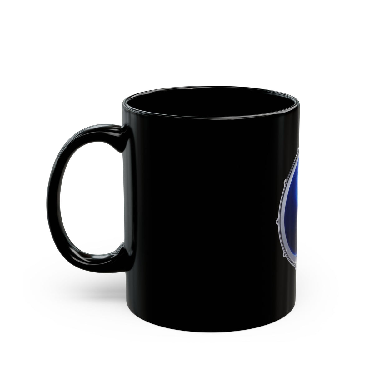 Mystical Yin Yang — Drummer Mug (BLACK)