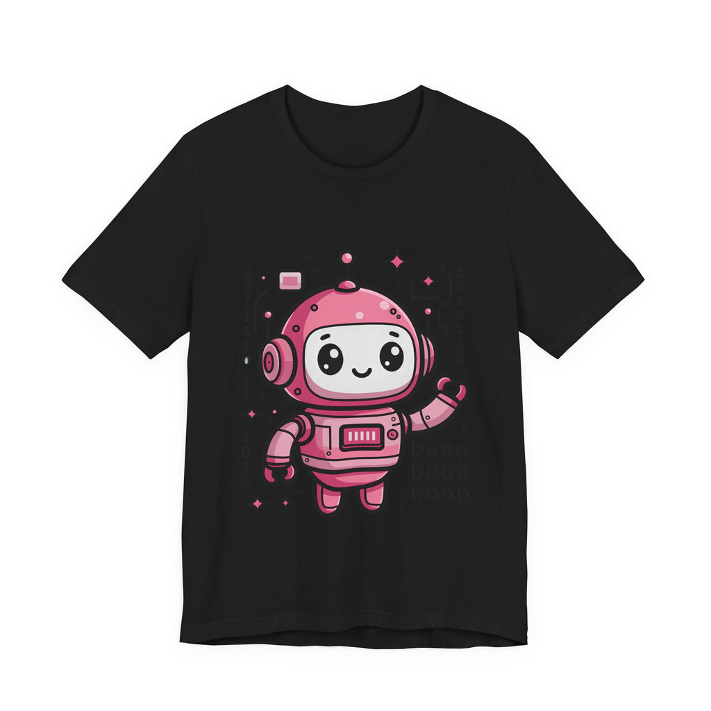 Cute Robot — Tee (Pink Edition)
