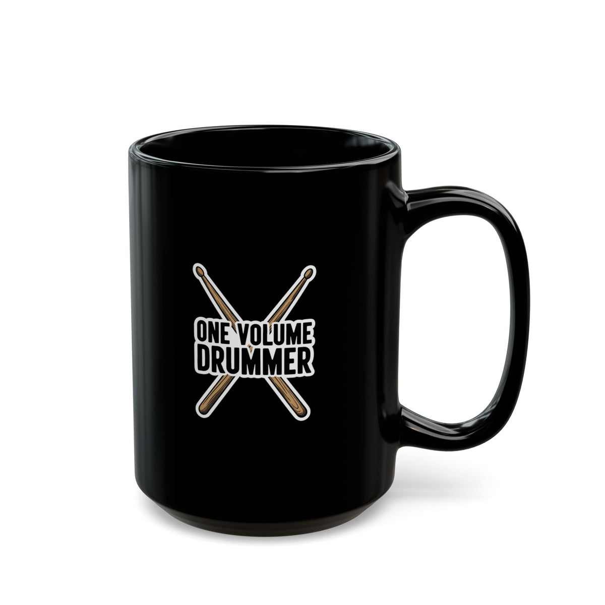 One Volume Drummer Mug (BLACK)