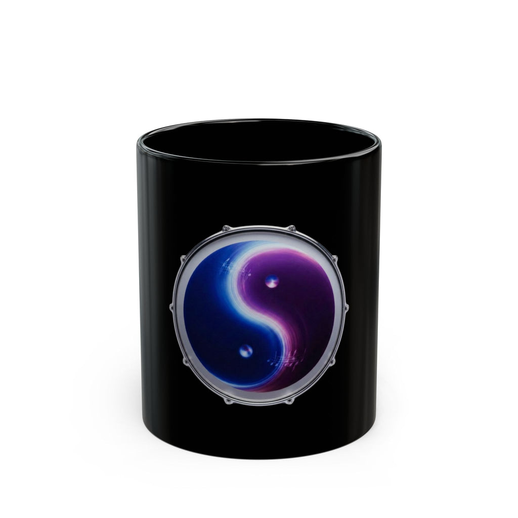 Mystical Yin Yang — Drummer Mug (BLACK)