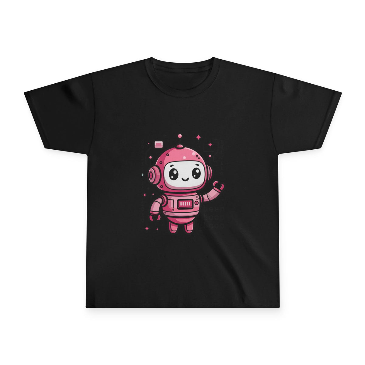 Cute Robot — Youth Tee (Pink Edition)